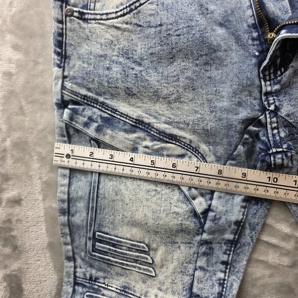 Phat Farm Skinny Jeans 30x30 NWT Ice Blue - Picture 11 of 15